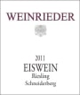 Weinrieder Schneiderberg Eiswein Riesling 2011  Front Label