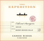 Canoe Ridge The Expedition Cabernet Sauvignon 2015 Front Label