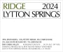 Ridge Lytton Springs Red Blend (375ML half-bottle) 2024 Front Label