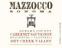 Mazzocco Cabernet Sauvignon 2009  Front Label