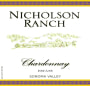 Nicholson Ranch Estate Chardonnay 2009  Front Label