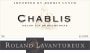 Roland Lavantureux Chablis 2020  Front Label