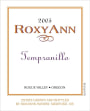 RoxyAnn Tempranillo 2005  Front Label