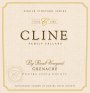 Cline Big Break Grenache 2014  Front Label