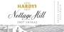 Hardys Nottage Hill Shiraz 2007  Front Label