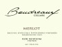 Boudreaux Cellars Merlot 2004  Front Label