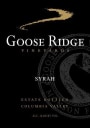 Goose Ridge Syrah 2011 Front Label