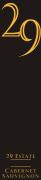 Vineyard 29 29 Estate Cabernet Sauvignon 2014  Front Label