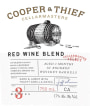 Cooper & Thief Bourbon Barrel Aged Red 2015  Front Label