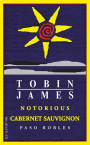 Tobin James Notorious Cabernet Sauvignon 2013  Front Label