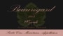 Beauregard Vineyards Nelson Family Vineyard Syrah 2005  Front Label