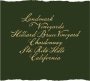 Landmark Hilliard Bruce Vineyard Chardonnay 2015  Front Label