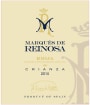 Marques de Reinosa Crianza 2014  Front Label