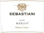 Sebastiani North Coast Merlot 2016  Front Label