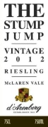 d'Arenberg The Stump Jump Riesling 2012 Front Label