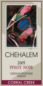 Chehalem Corral Creek Pinot Noir 2005  Front Label