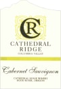 Cathedral Ridge Winery Cabernet Sauvignon 2007 Front Label