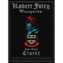 Robert Foley Vineyards Claret 2000  Front Label