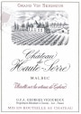 Chateau de Haute-Serre Cahors Malbec 2014 Front Label
