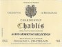 Domaine Chatelain Chablis 2019  Front Label