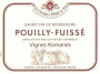 Bouchard Pere & Fils Pouilly-Fuisse Vignes Romanes 2014 Front Label