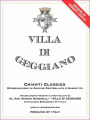 Villa di Geggiano Chianti Classico 2010  Front Label