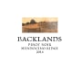 Backlands Pinot Noir 2014  Front Label