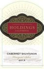 The Holdings Vineyard Select Cabernet Sauvignon 2015  Front Label