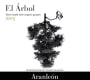 Bodegas Aranleon El Arbol de Aranleon 2015 Front Label