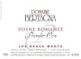 Domaine Bertagna Vosne-Romanee Les Beaux Monts Premier Cru 2012  Front Label