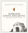 Domaine Santa Giulietta Vin de Corse Blanc 2017  Front Label