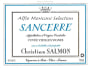 Domaine Christian Salmon Sancerre Vieilles Vignes 2020  Front Label