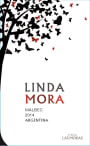 Finca Las Moras Linda Mora Malbec 2014  Front Label