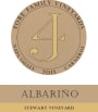 Fore Family Vineyards  Stewart Vineyard Albarino 2015  Front Label
