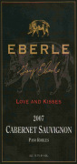 Eberle Love and Kisses Cabernet Sauvignon 2007  Front Label