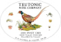 Teutonic Crow Valley Vineyard Pinot Gris 2016  Front Label
