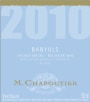 M. Chapoutier  Banyuls 2010  Front Label