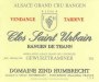 Zind-Humbrecht Clos Saint Urbain Rangen de Thann Grand Cru Vendange Tardive Gewurztraminer 2015  Front Label
