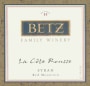 Betz Family Winery La Cote Rousse Syrah 2002 Front Label