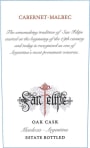 Bodega La Rural San Felipe Oak Cask Cabernet Malbec 2014 Front Label