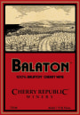 Cherry Republic Winery Balaton Front Label