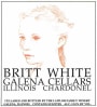 Galena Cellars Winery Britt White Chardonel 2011  Front Label