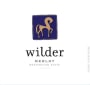 Wilder Merlot 2016  Front Label