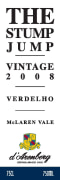 d'Arenberg The Stump Jump Verdelho 2008  Front Label