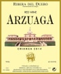 Arzuaga Crianza Tinto 2014  Front Label