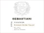 Sebastiani Russian River Valley Viognier 2014  Front Label