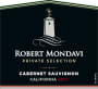 Robert Mondavi Private Selection Cabernet Sauvignon 2017  Front Label