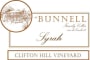 The Bunnell Family Cellar Clifton Hill Vineyard Syrah 2010 Front Label