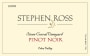 Stephen Ross Stone Corral Vineyard Pinot Noir 2008 Front Label