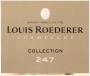Louis Roederer Collection 247 (375ML half-bottle) Front Label